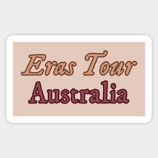Eras Tour Australia Sticker